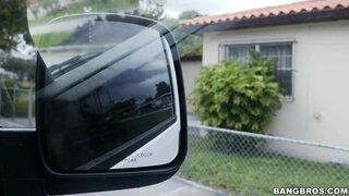 Bang Bus - BangBus finds a Canadian cutie - 12/16/2015