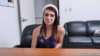 Bang Casting - Alice Andrea First Interracial Scene - 01/29/2016