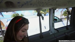 Bang Bus - Fucking (Over) a Hot Petite College Chick - 03/23/2016