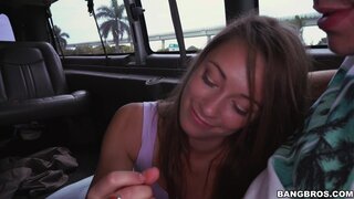 Bang Bus - Kirsten goes Wild on a Spring Break Bus Ride - 04/06/2016