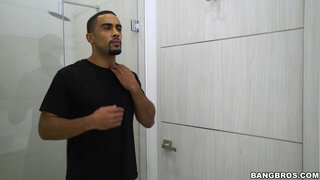 Monsters of Cock - Latina Maid Gets An Eyeful - 07/26/2016