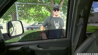 Bang Bus - Selena Santana brings all the boys to the bus - 10/19/2016