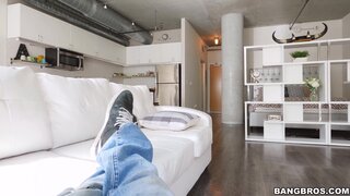 Bang POV - Perfect view of Abella Danger - 10/31/2016