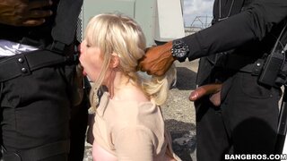 Monsters of Cock - White Mayors Daughter gets fucked by Black Law - 11/22/2016