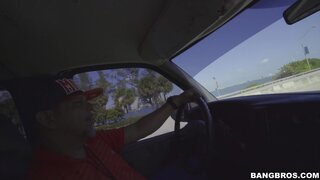 Bang Bus - Chinese Tourist Gets Scooped By The Bus - 02/01/2017