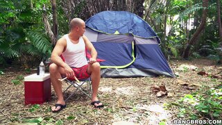 Bangbros Clips - Fucking My Boyfriend's Friend in the Woods - 03/27/2017