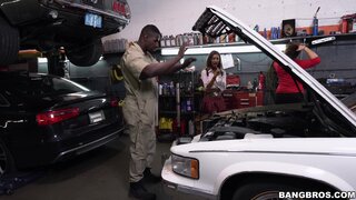 Monsters of Cock - Mechanic Has The Biggest I've Ever Seen - 09/10/2017