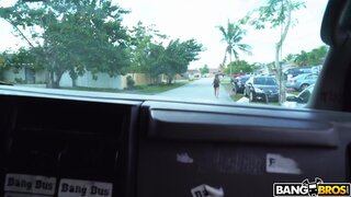 Bang Bus - Getting Everything From This Money Loving Chick - 01/17/2018