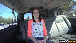 Bang Bus - Hot Nerd Fucks on the Bus - 01/24/2018