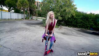 Bang Bus - Horny 19 Year Old Hops on The Bus - 01/31/2018