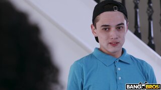 MomIsHorny - StepSon Fucks His Way Out Of Chores - 04/14/2018