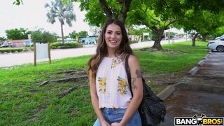 Bang Bus - Money Loving Latina Takes A Ride - 08/22/2018