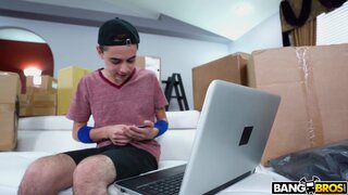 MomIsHorny - Ariella Ferrera's Stepson Works With Sex - 11/24/2018