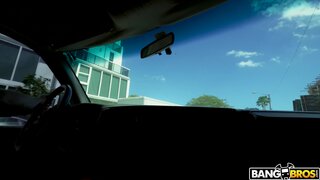 Bang Bus - Sexy Realtor Rides on The Bus - 01/30/2019