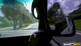 Bang Bus - Chick With Huge Tits Hops on The Bus - 06/12/2019