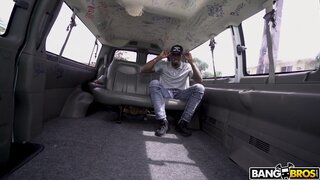 Bang Bus - Pressure Fucks White Girl in the Bus - 06/26/2019
