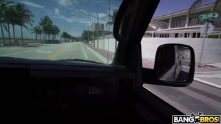 Bang Bus - Super Sexy Violet Gets Fucked In The Bus - 08/07/2019