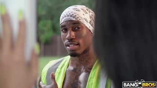 Ass Parade - Rose Monroe Bangs Construction Worker - 09/02/2019