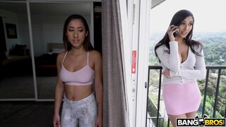 Monsters of Cock - Step Sisters Share Stepdad's Dick - 06/14/2020