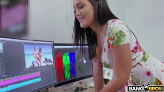 BlowJob Fridays - Alina Belle Blows Editor - 07/24/2020