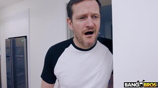 Bangbros Clips - Pervy Stepdad's Lucky Fuck - 10/11/2020