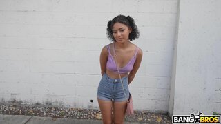 Bang Bus - Cute Girl Gets Fucked For Cash - 03/01/2023