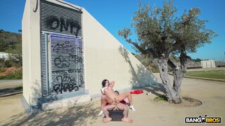 Public Bang - Fucking Bratz in Public - 03/28/2025
